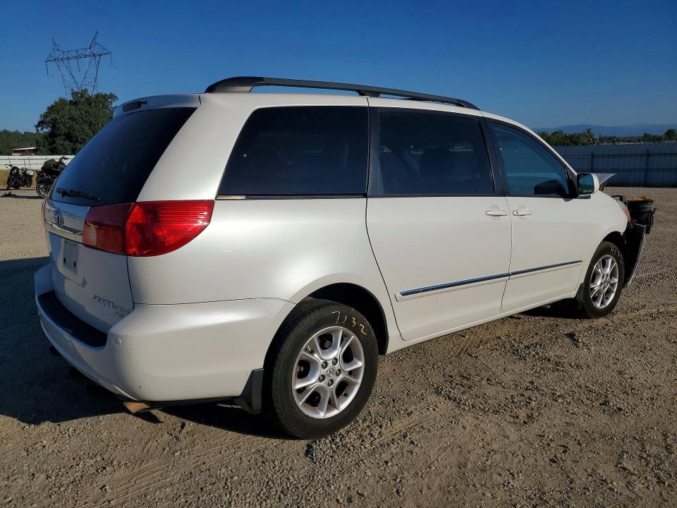 2006 Toyota Sienna VIN 5TDBA22C76S073199 COPART salvage auction — FRONT END, CA - SALVAGE CERTIFICATE, sold $450 on 2026-07-24 (photo 3)