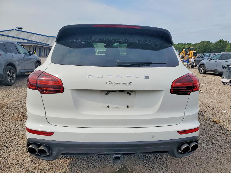 2018 Porsche Cayenne VIN WP1AB2A23JLA60847 COPART salvage auction — FRONT END, Ky - Cert Of Title-Salvage, sold $5,600 on 2026-07-28 (photo 6)