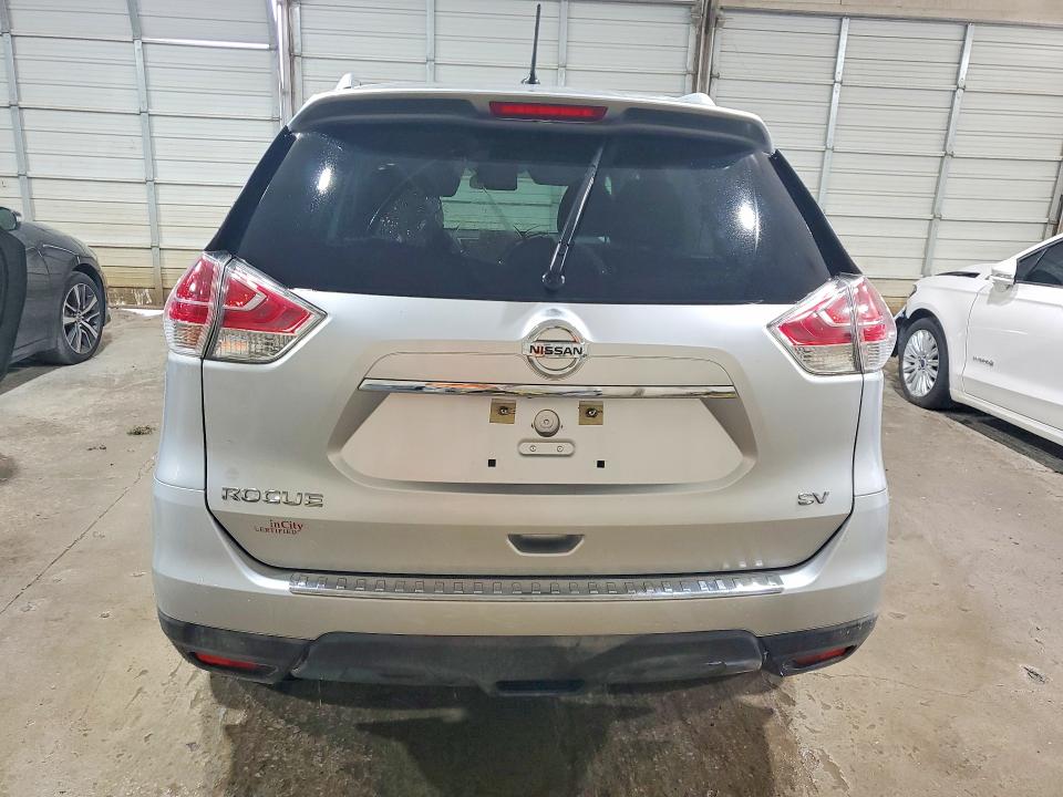 2016 Nissan Rogue VIN KNMAT2MTXGP654095 COPART salvage auction — FRONT END, Salvage Title, sold $425 on 2026-07-23 (photo 6)