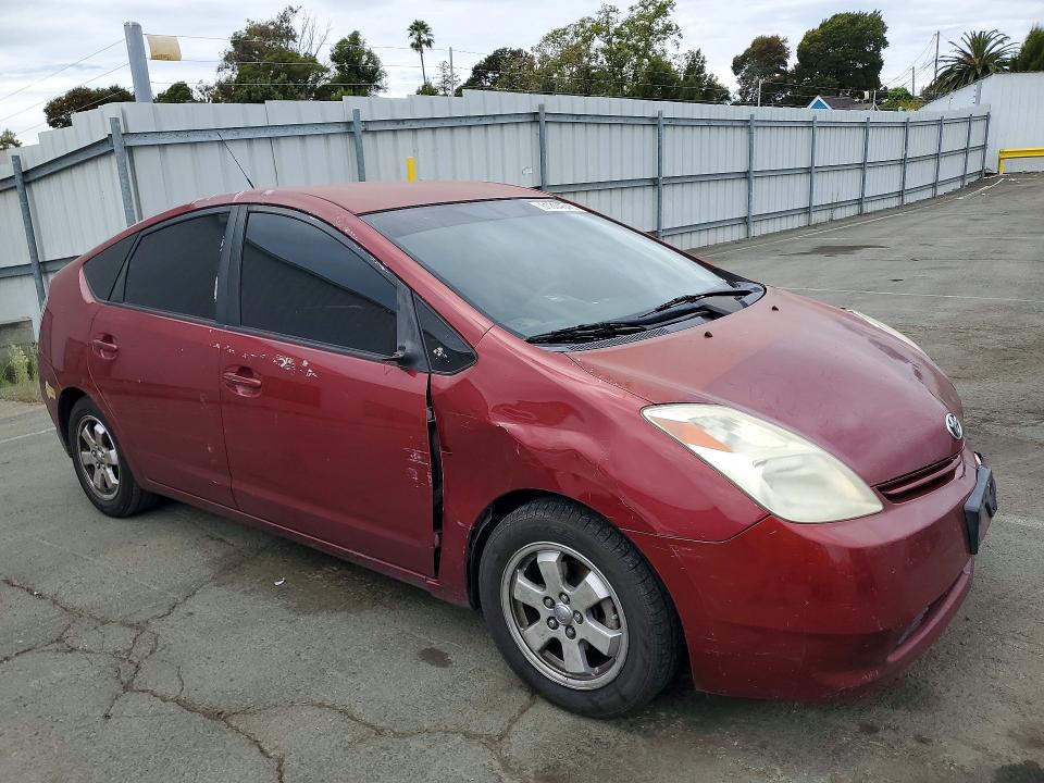 2004 Toyota Prius VIN JTDKB20U740112270 COPART salvage auction — FRONT END, Ca - Salvage Certificate, sold $575 on 2026-07-31 (photo 4)