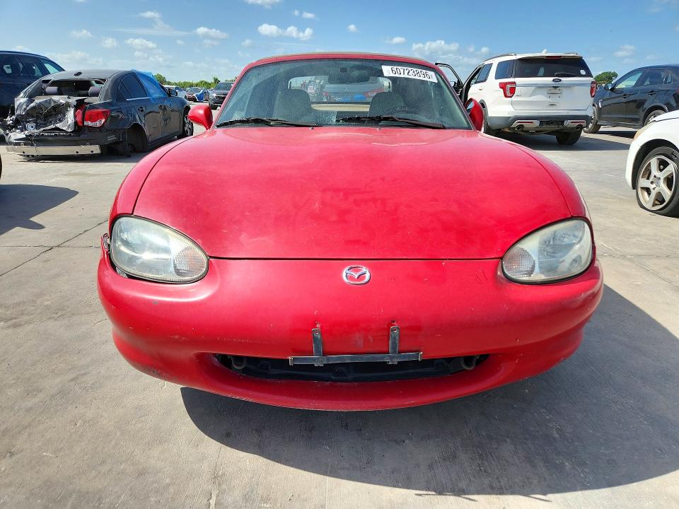 1999 Mazda Mx-5 VIN JM1NB3535X0120276 COPART salvage auction — FRONT END, Tx - Certificate Of Title, sold $1,200 on 2026-07-16 (photo 5)