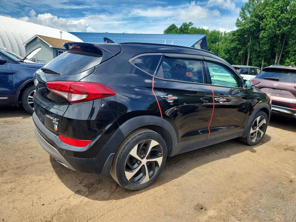2016 Hyundai Tucson VIN KM8J3CA26GU168656 COPART salvage auction — MINOR DENT/SCRATCHES, MA - CERTIFICATE OF TITLE (P), sold $1,250 on 2026-07-16 (photo 3)