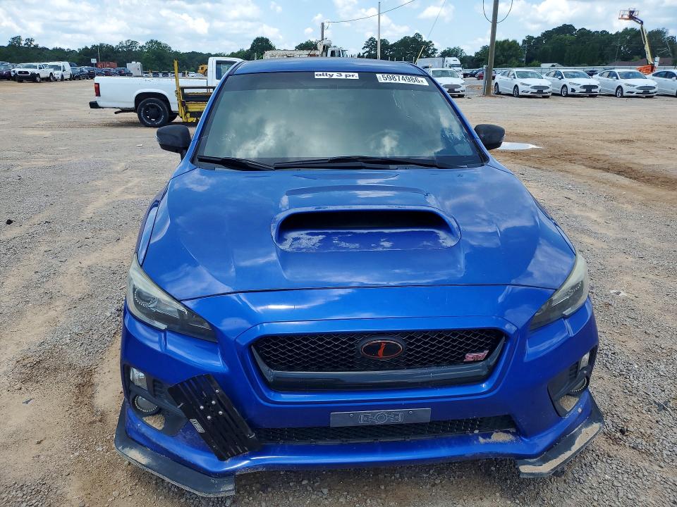 2016 Subaru VIN JF1VA2M67G9804241 COPART salvage auction — MECHANICAL, AL - CERTIFICATE OF TITLE (P), sold $275 on 2026-07-28 (photo 5)