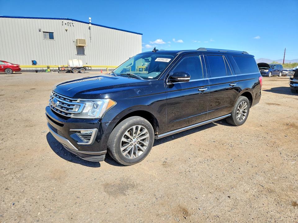 2018 Ford Expedition VIN 1FMJK1KT0JEA24357 COPART salvage auction — FRONT END, CA - CERTIFICATE OF TITLE, sold $175 on 2026-07-10 (photo 1)