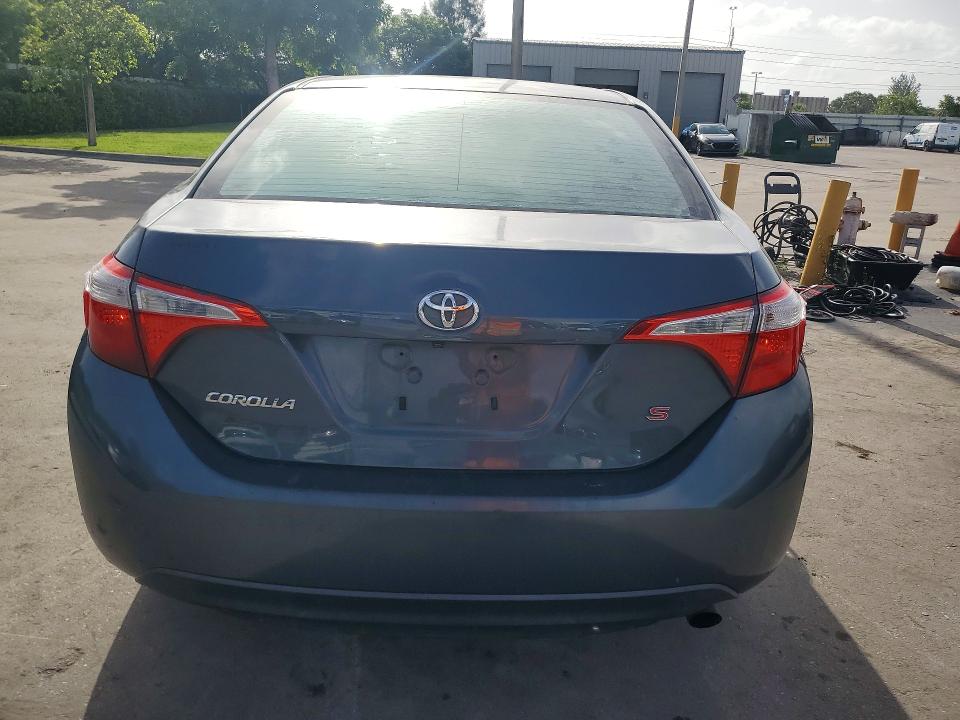 2015 Toyota Corolla VIN 2T1BURHE9FC280856 COPART salvage auction — UNDERCARRIAGE, FL - CERTIFICATE OF TITLE, sold $2,450 on 2026-07-22 (photo 6)