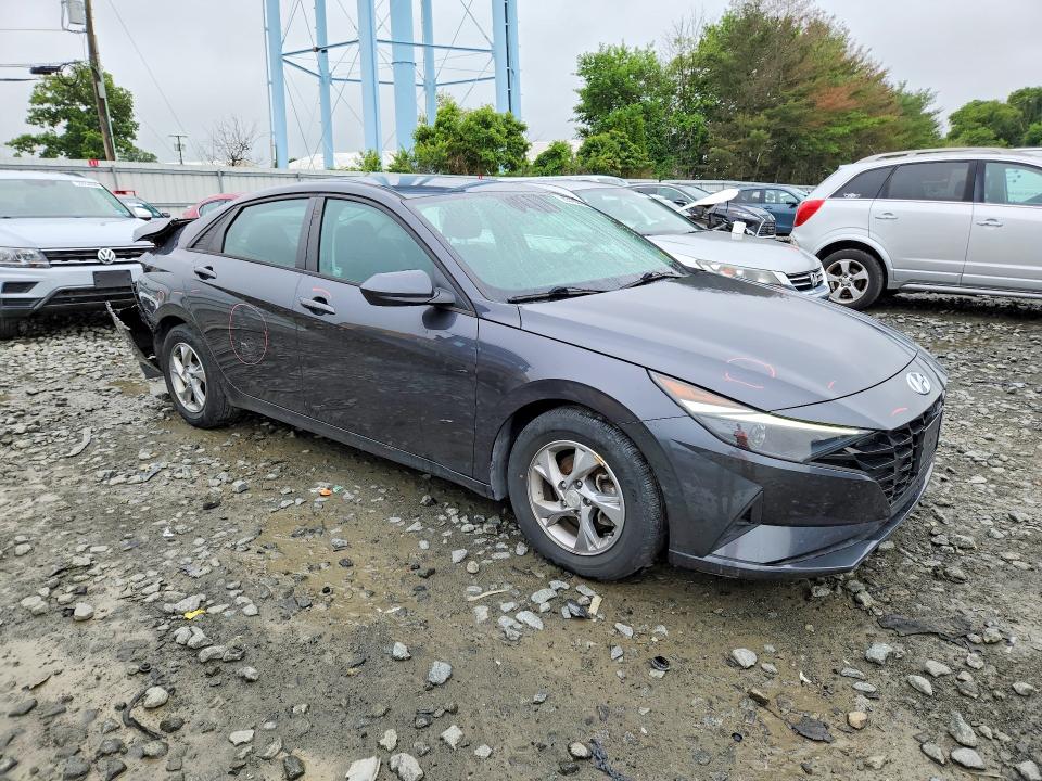 2021 Hyundai VIN 5NPLL4AG2MH013378 COPART salvage auction — REAR END, Nj - Cert Of Title-Salvage, sold $2,850 on 2026-07-27 (photo 4)