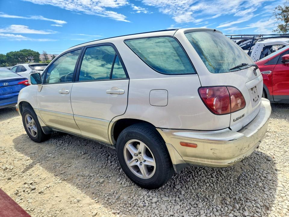 1999 Lexus Rx VIN JT6HF10U0X0028845 COPART salvage auction — REAR END, Ca - Salvage Certificate, sold $700 on 2026-07-30 (photo 2)