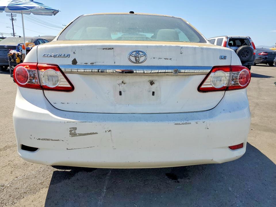 2013 Toyota Corolla VIN 5YFBU4EE9DP124451 COPART salvage auction — FRONT END, Ca - App For Dup Clean Or Ac, sold $700 on 2026-07-23 (photo 6)