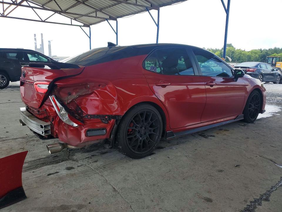 2020 Toyota Camry VIN 4T1NZ1AK3LU034363 COPART salvage auction — REAR END, Ga - Cert Of Title-Salvage, sold $8,000 on 2026-07-30 (photo 3)