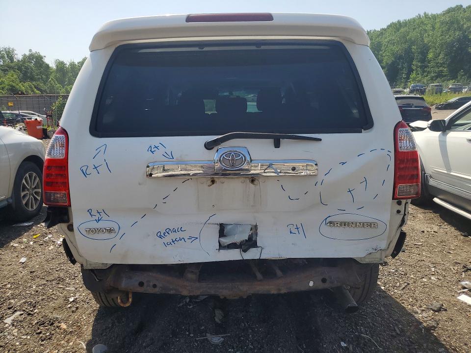 2007 Toyota 4runner VIN JTEBU14R978105493 COPART salvage auction — REAR END, MD - CERT OF SALVAGE > 75% DAMAGE (P), sold $5,600 on 2026-07-16 (photo 6)