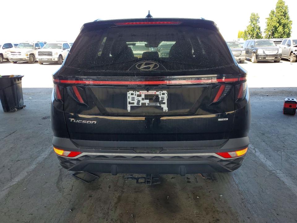 2022 Hyundai Tucson VIN 5NMJFCAE8NH074899 COPART salvage auction — FRONT END, Ca - Salvage Certificate, sold $5,400 on 2026-07-09 (photo 6)