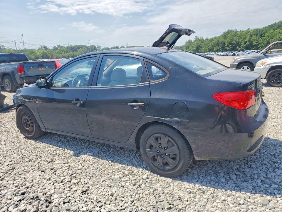 2009 Hyundai Elantra VIN KMHDU46D59U806151 COPART salvage auction — FRONT END, Ma - Certificate Of Title, sold $375 on 2026-07-23 (photo 2)