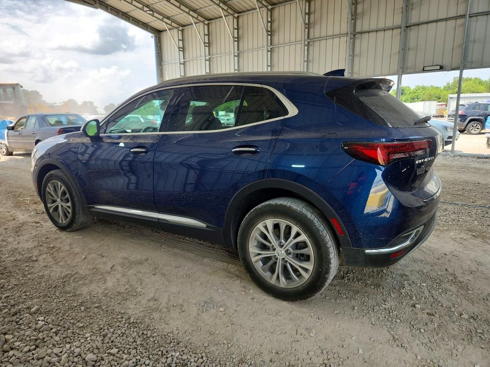 2023 Buick Envision VIN LRBAZLR44PD075366 COPART salvage auction — HAIL, Mo - Salvage Certificate Of Title, sold $11,300 on 2026-08-24 (photo 2)
