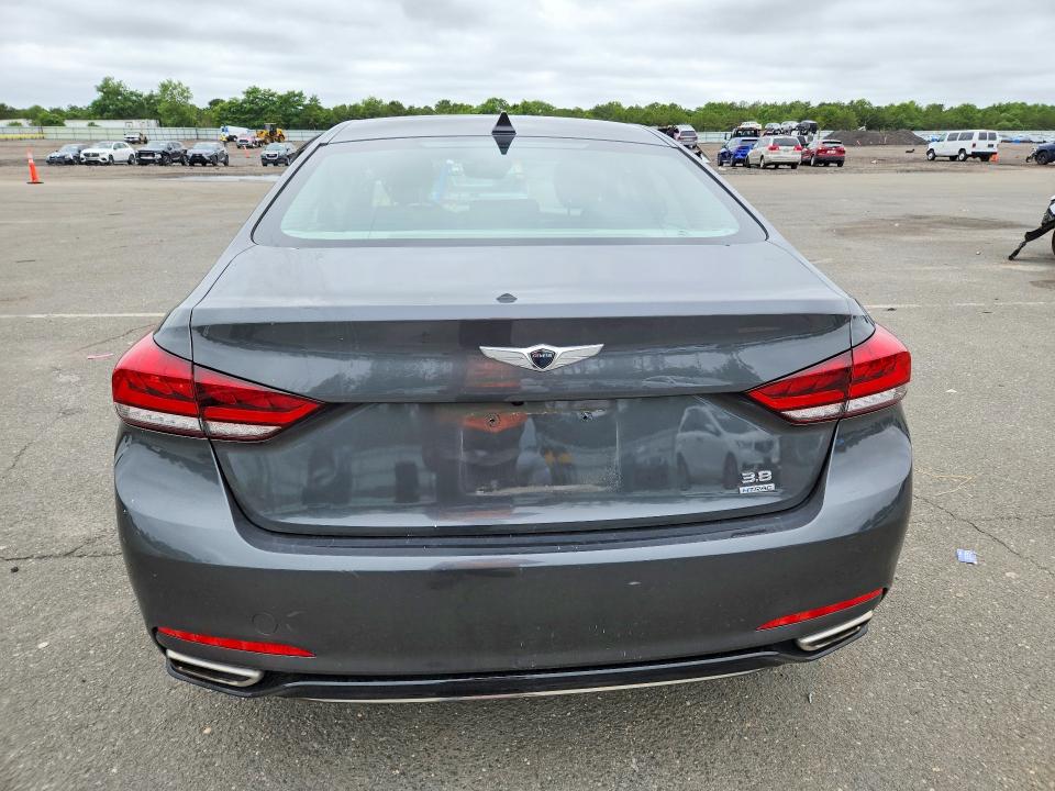 2019 Genesis G80 VIN KMTFN4JE6KU326122 COPART salvage auction — SIDE, Ny - Mv-907A Salvage Certificate, sold $2,500 on 2026-07-20 (photo 6)