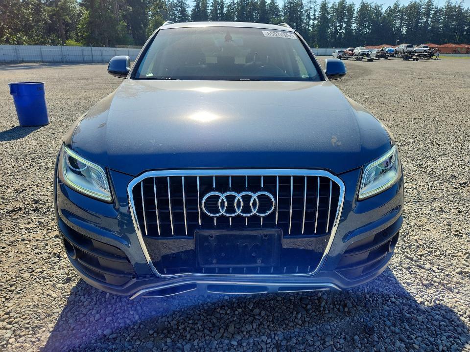 2017 Audi Q5 VIN WA1L2AFP3HA078726 COPART salvage auction — REAR END, Wa - Bill Of Sale, sold $175 on 2026-07-28 (photo 5)