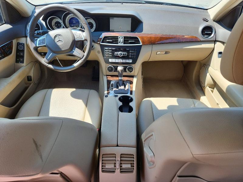 2014 Mercedes-benz C-klasse VIN WDDGF8AB0ER305910 COPART salvage auction — REAR END, Ri - Cert Of Title-Reconstructed Sa, sold $3,150 on 2026-07-15 (photo 8)