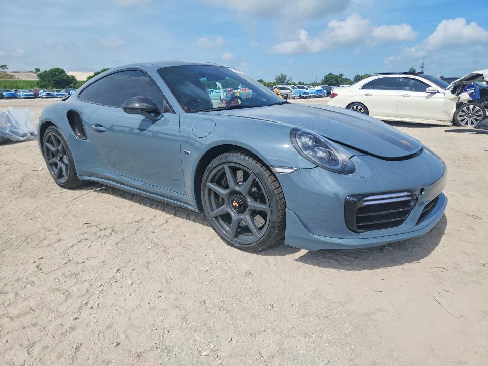 2018 Porsche 911 VIN WP0AD2A94JS156923 COPART salvage auction — FRONT END, FL - CERT OF TITLE SLVG REBUILDABLE, sold $143,000 on 2026-08-11 (photo 4)