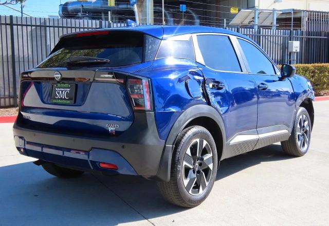 2025 Nissan Kicks VIN 3N8AP6CB2SL406162 COPART salvage auction — ALL OVER, Nv - Dis/Dlr/Exp Only Salvage Title (P), sold $10,800 on 2026-08-17 (photo 3)