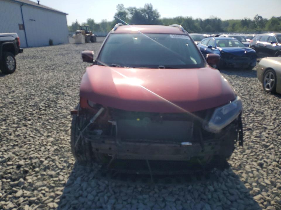 2016 Nissan Rogue VIN KNMAT2MV1GP648185 COPART salvage auction — FRONT END, Oh - Cert Of Title-Salvage, sold $1,350 on 2026-07-13 (photo 5)
