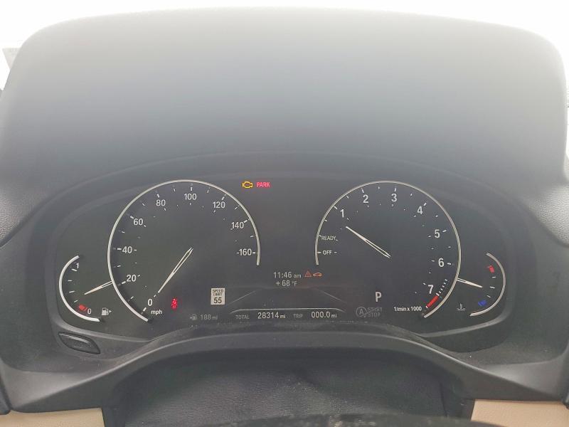 2021 BMW VIN 5UXTY5C04M9G72855 COPART salvage auction — SIDE, Ny - Mv-907A Salvage Certificate, sold $7,900 on 2026-07-28 (photo 9)