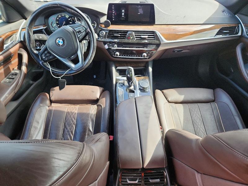 2018 BMW 5er VIN WBAJE7C55JG891379 COPART salvage auction — REAR END, Nj - Certificate Of Title, sold $5,700 on 2026-07-21 (photo 8)