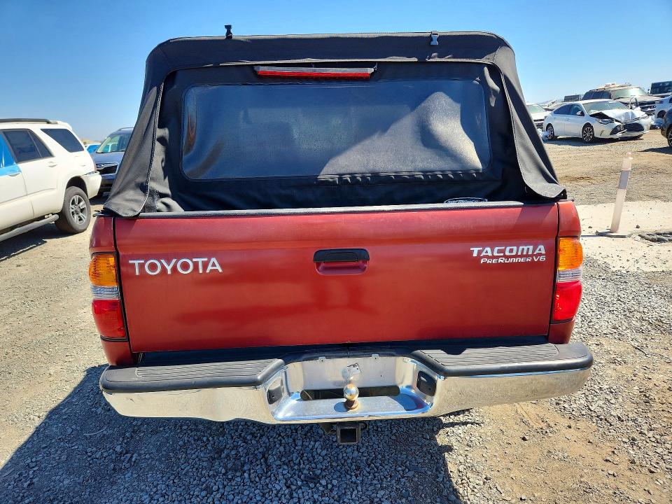 2001 Toyota Tacoma VIN 5TEGN92NX1Z858980 COPART salvage auction — SIDE, CA - SALVAGE CERTIFICATE, sold $125 on 2026-07-24 (photo 6)