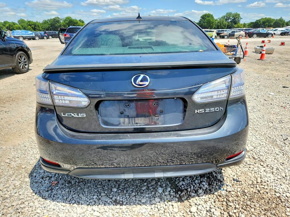 2010 Lexus Hs VIN JTHBB1BA1A2003153 COPART salvage auction — FRONT END, OH - CERTIFICATE OF TITLE, sold $150 on 2026-07-28 (photo 6)