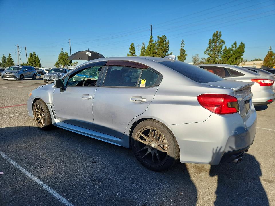 2017 Subaru Wrx VIN JF1VA1B60H9817184 COPART salvage auction — NORMAL WEAR, Ca - Dis/Dlr/Exp Only Clean Title, sold $2,450 on 2026-07-16 (photo 2)