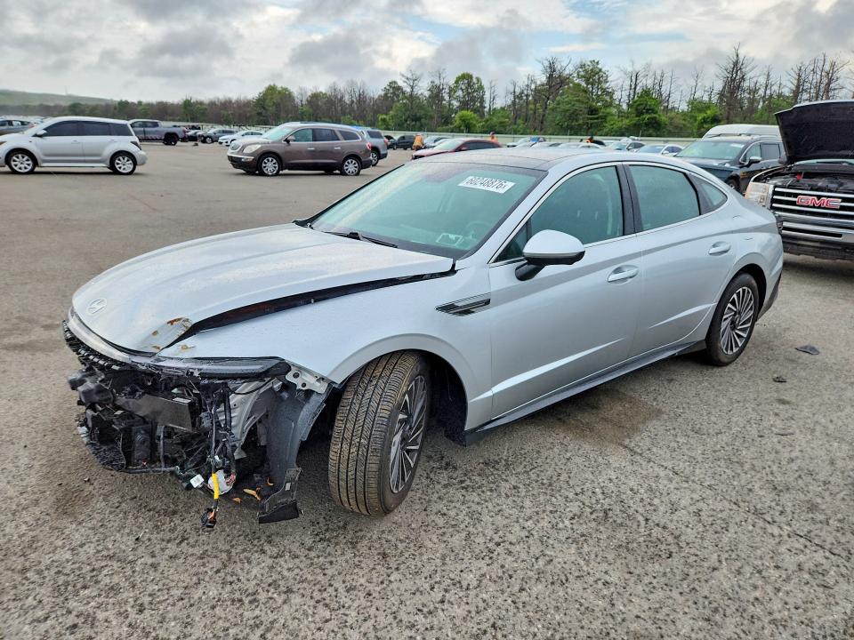 2024 Hyundai Sonata VIN KMHL54JJ4RA095307 COPART salvage auction — FRONT END, Ny - Mv-907A Salvage Certificate, sold $8,100 on 2026-07-20 (photo 1)