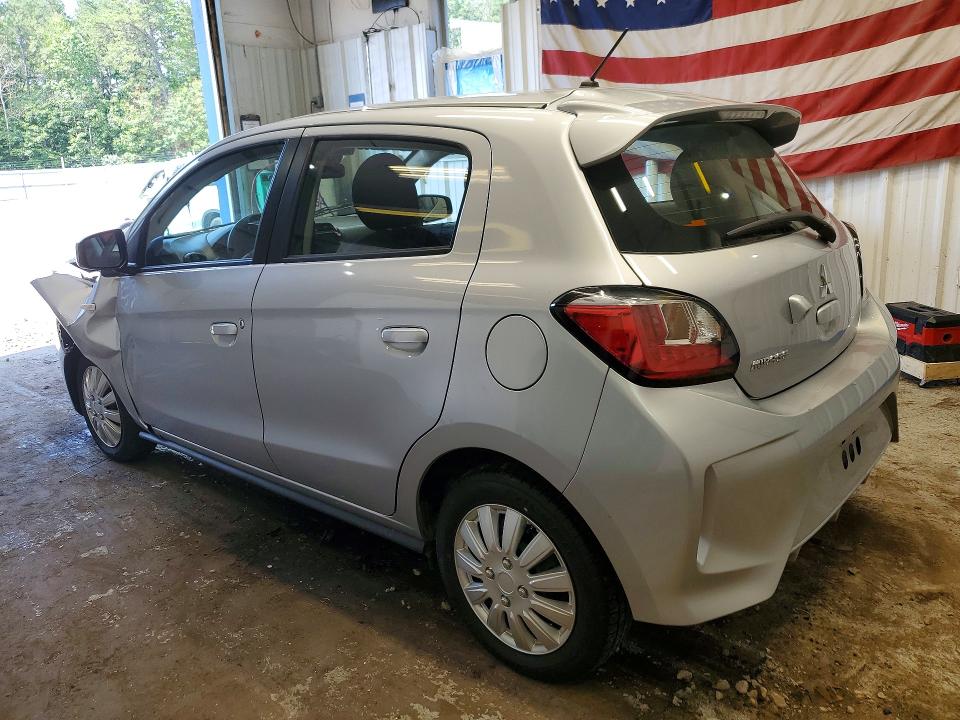 2024 Mitsubishi Mirage VIN ML32AUHJ2RH033934 COPART salvage auction — FRONT END, Nj - Certificate Of Title, sold $3,050 on 2026-07-20 (photo 2)