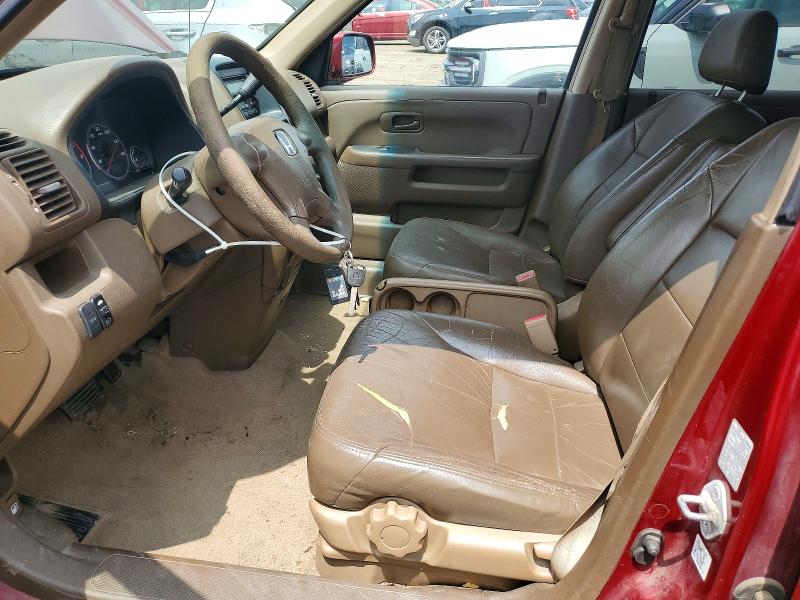 2002 Honda Cr-v VIN JHLRD78862C017968 COPART salvage auction — REAR END, Mi - Certificate Of Title, sold $325 on 2026-07-28 (photo 7)