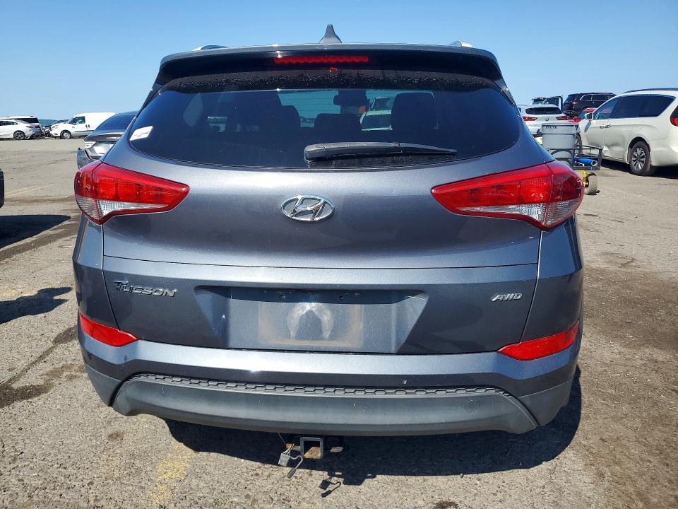 2017 Hyundai Tucson VIN KM8J3CA42HU534065 COPART salvage auction — FRONT END, Pa - Certificate Of Salvage, sold $225 on 2026-07-28 (photo 6)