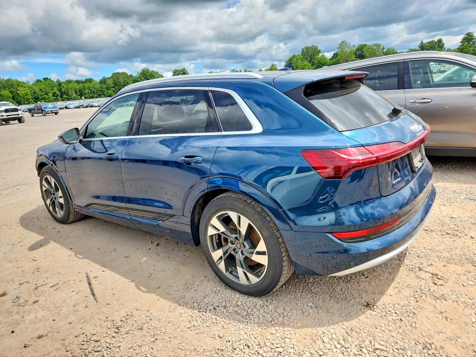 2021 Audi E-tron VIN WA1VABGE4MB015766 COPART salvage auction — FRONT END, Ny - Mv-907A Salvage Certificate, sold $8,700 on 2026-07-20 (photo 2)