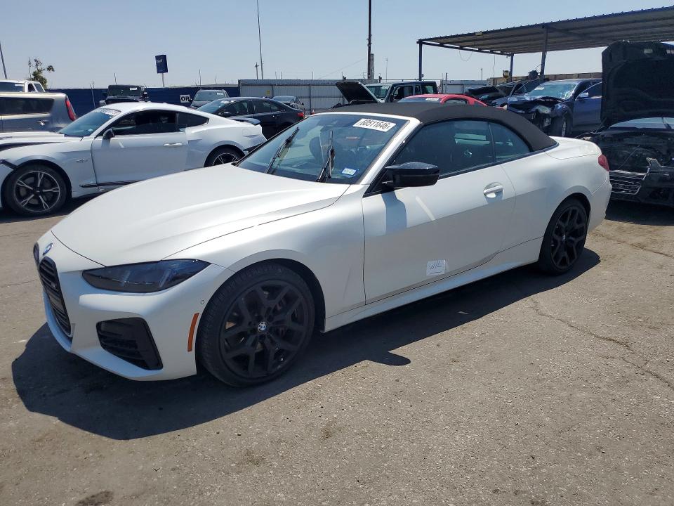 2025 BMW M4 VIN WBA73DB08SCU22591 COPART salvage auction — WATER/FLOOD, Tx - Salvage Title-Flood Damage, sold $26,250 on 2026-08-21 (photo 1)