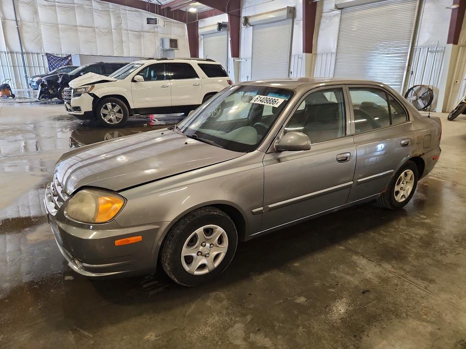 2005 Hyundai Accent VIN KMHCG45C65U600505 COPART salvage auction — HAIL, MN - CERTIFICATE OF TITLE, sold $400 on 2026-07-27 (photo 1)