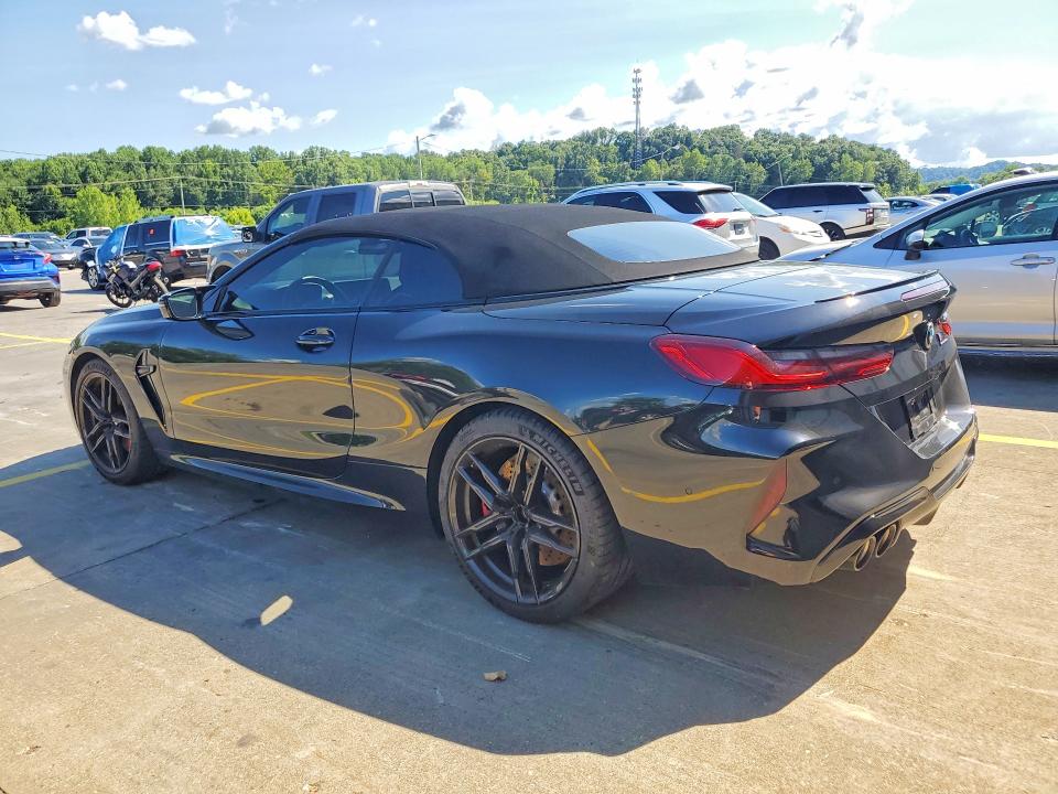 2024 BMW M8 VIN WBSDZ0C06RCR10856 COPART salvage auction — MINOR DENT/SCRATCHES, Ky - Cert Of Title-Salvage, sold $58,000 on 2026-08-20 (photo 2)