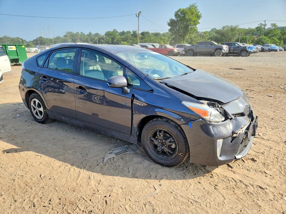 2013 Toyota Prius VIN JTDKN3DUXD1717191 COPART salvage auction — FRONT END, MD - CERT OF SALVAGE > 75% DAMAGE, sold $400 on 2026-07-21 (photo 4)