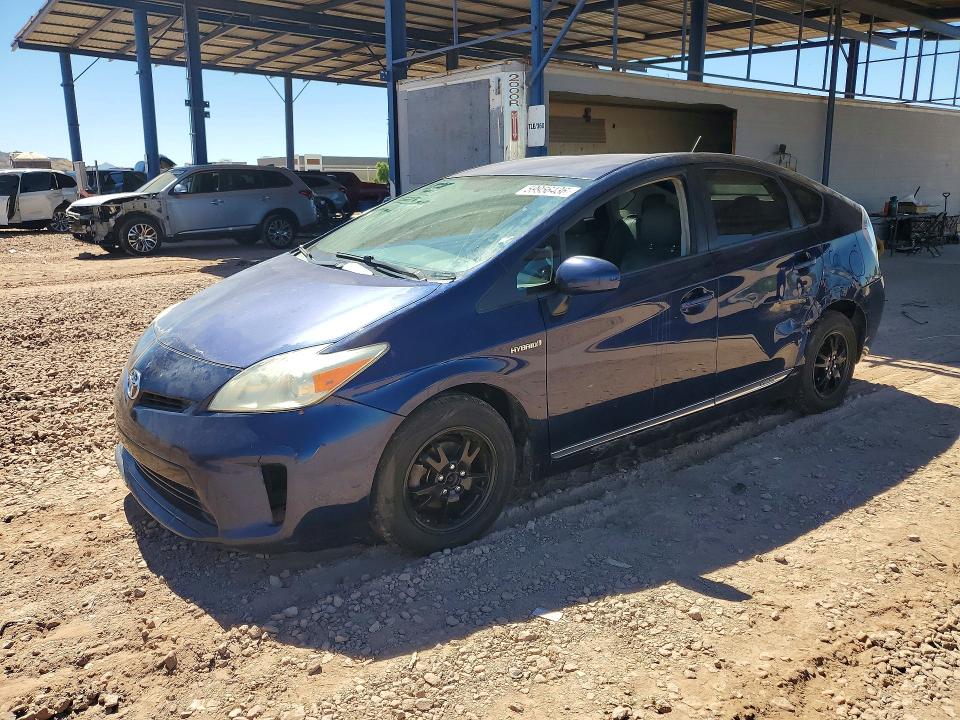 2013 Toyota Prius VIN JTDKN3DU2D1723177 COPART salvage auction — SIDE, AZ - CERTIFICATE OF TITLE, sold $475 on 2026-07-21 (photo 1)