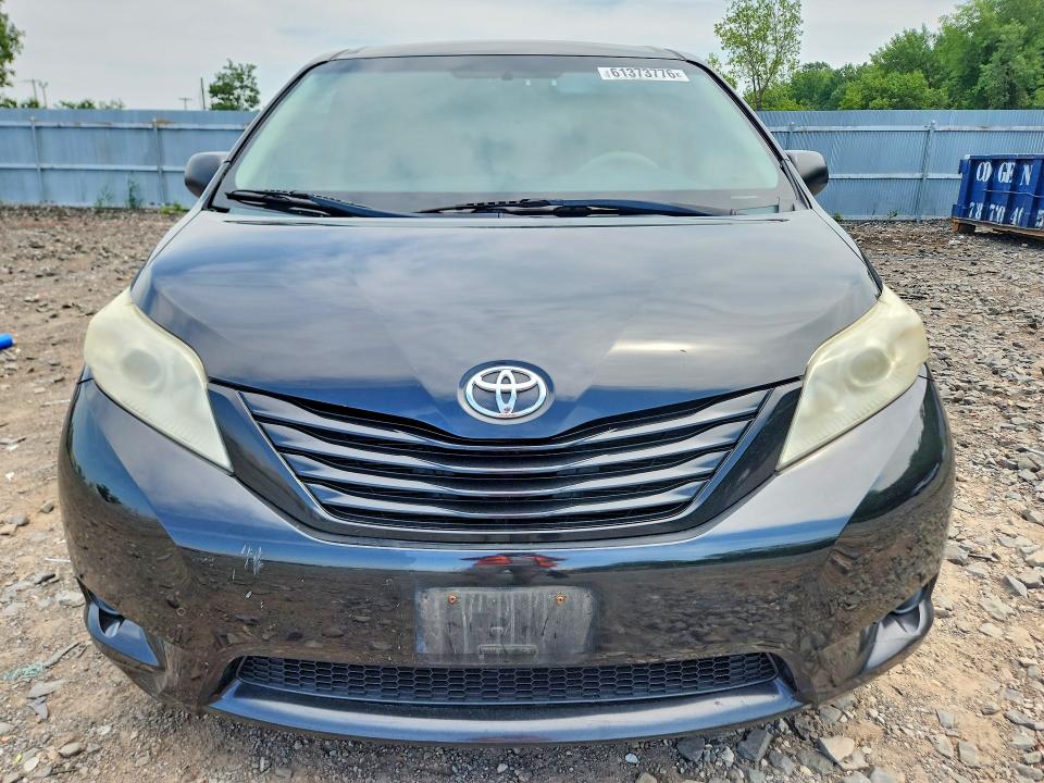 2014 Toyota Sienna VIN 5TDZK3DC2ES440992 COPART salvage auction — REAR END, Ny - Mv-907A Salvage Certificate, sold $500 on 2026-07-28 (photo 5)