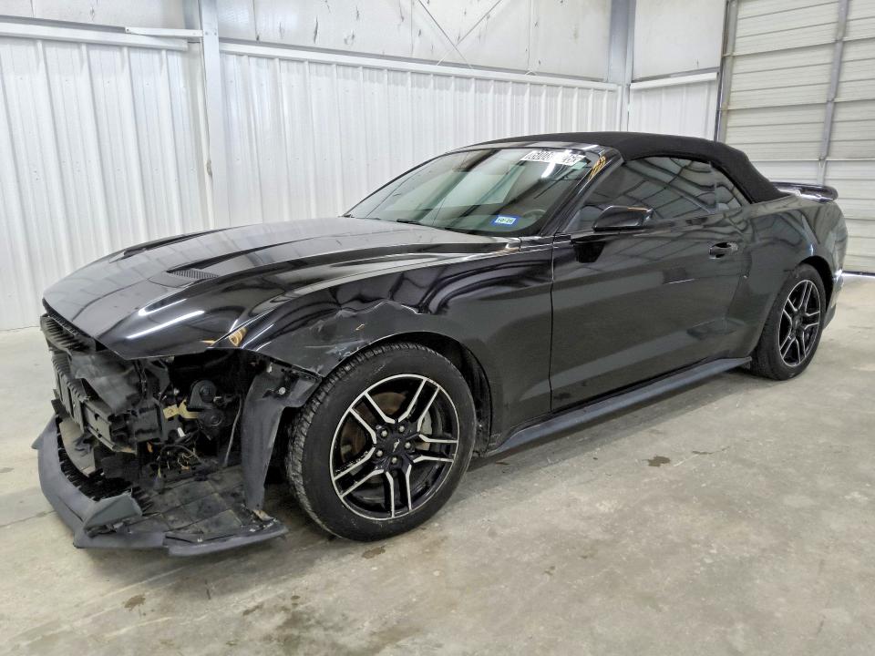 2022 Ford Mustang VIN 1FATP8UH0N5101806 COPART salvage auction — FRONT END, TX - CERTIFICATE OF TITLE, sold $10,500 on 2026-07-30 (photo 1)