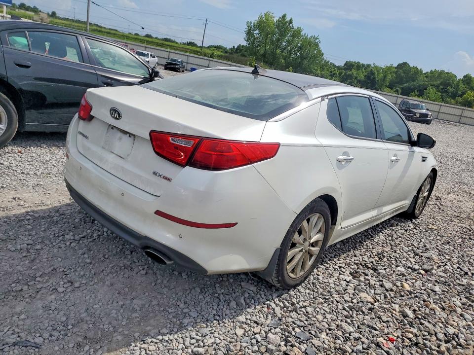 2015 Kia Optima VIN 5XXGN4A70FG392486 COPART salvage auction — UNDERCARRIAGE, Al - Certificate Of Title, sold $250 on 2026-07-28 (photo 3)
