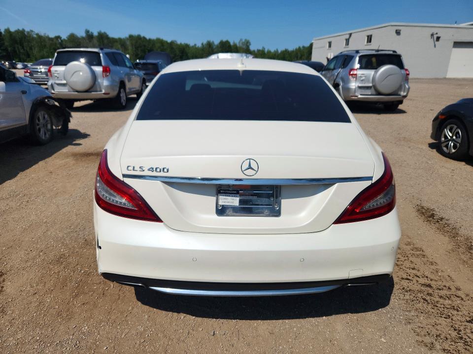 2015 Mercedes-benz Cls-class VIN WDDLJ6HB2FA144550 COPART salvage auction — FRONT END, On - Permit No Brand - Unfit, sold $5,800 on 2026-08-06 (photo 6)