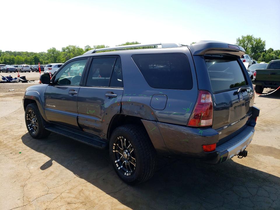 2005 Toyota 4runner VIN JTEBU14R158037591 COPART salvage auction — REAR END, CT - CERT OF TITLE-SALVAGE, sold $3,450 on 2026-07-14 (photo 2)