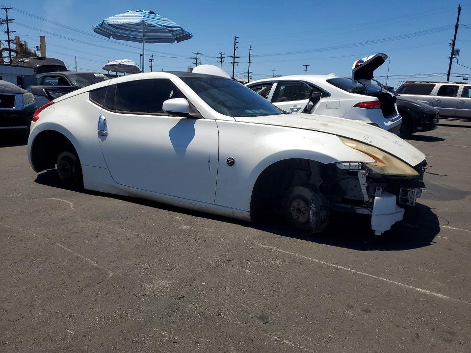 2009 Nissan 370z VIN JN1AZ44E29M411657 COPART salvage auction — STRIPPED, CA - SALVAGE CERTIFICATE, sold $1,300 on 2026-07-15 (photo 4)