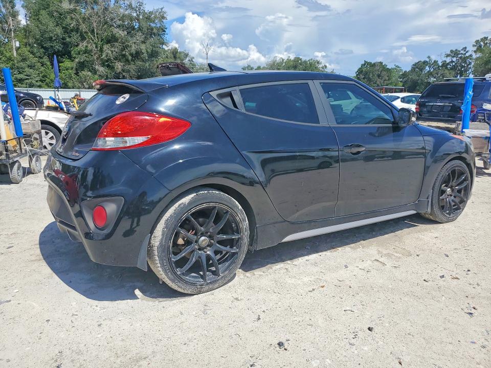 2016 Hyundai Veloster VIN KMHTC6AE7GU296473 COPART salvage auction — MECHANICAL, Fl - Certificate Of Title, sold $575 on 2026-07-28 (photo 3)