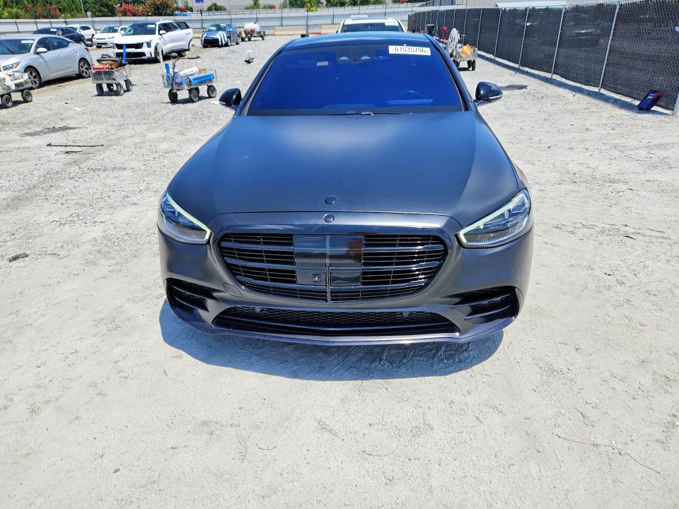 2021 Mercedes-benz S-klasse VIN W1K6G7GB4MA029948 COPART salvage auction — MISSING/ALTERED VIN, Or - Certificate Of Title, sold $37,000 on 2026-07-27 (photo 5)