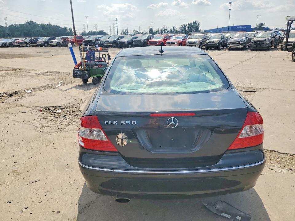 2009 Mercedes-benz Clk-class VIN WDBTJ56HX9F268308 COPART salvage auction — REAR END, MI - CERTIFICATE OF TITLE, sold $500 on 2026-08-07 (photo 6)
