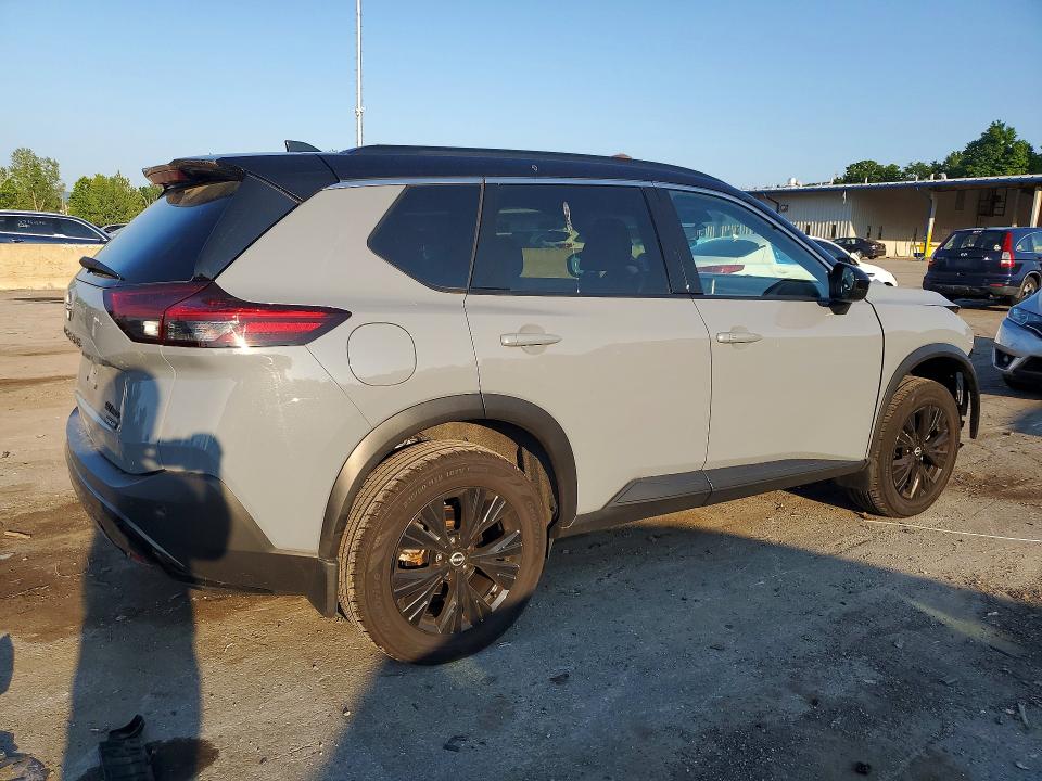2023 Nissan Rogue VIN JN8BT3BB8PW215346 COPART salvage auction — FRONT END, Ny - Mv-907A Salvage Certificate, sold $2,000 on 2026-07-28 (photo 3)