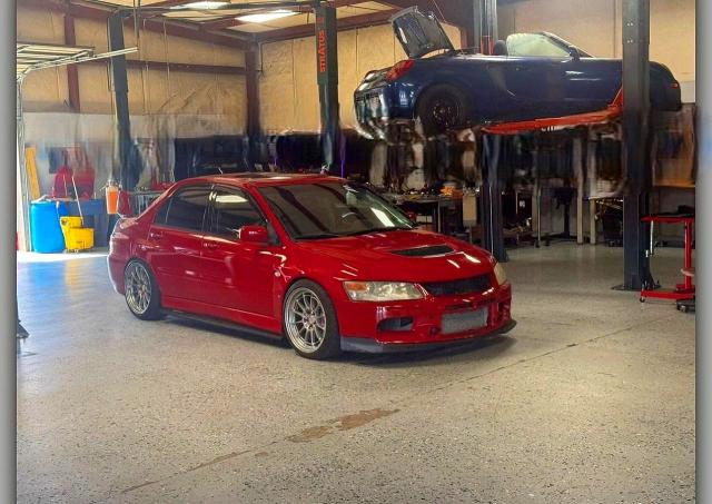 2003 Mitsubishi Lancer evolution VIN JA3AH86F73U123698 COPART salvage auction — MINOR DENT/SCRATCHES, NC - DEALER ONLY CLEAN TITLE (P), sold $3,900 on 2026-07-29 (photo 1)