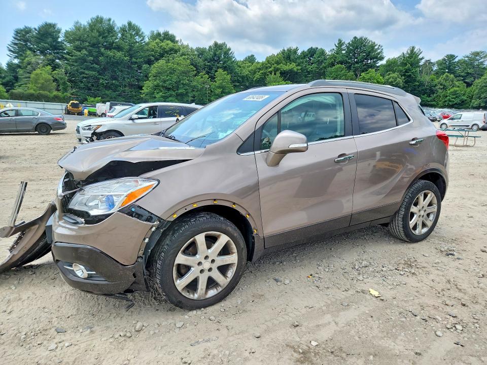2014 Buick Encore VIN KL4CJHSB3EB721894 COPART salvage auction — FRONT END, Salvage Title, sold $400 on 2026-07-16 (photo 1)